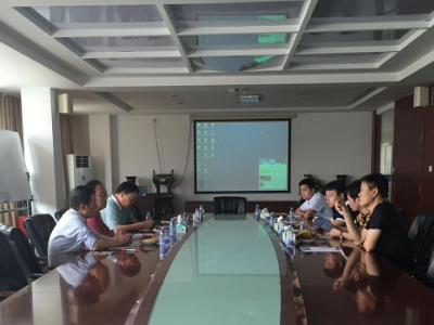 Pemimpin kantor reformasi material tembok kota Kunming mengunjungi perusahaan kami