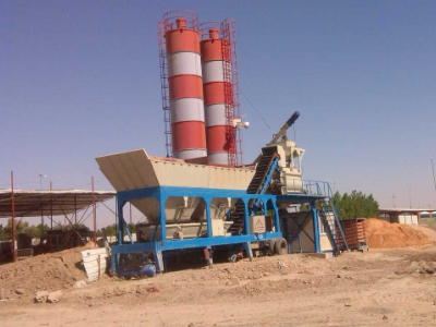 Pabrik Batching Beton Bergerak di Irak