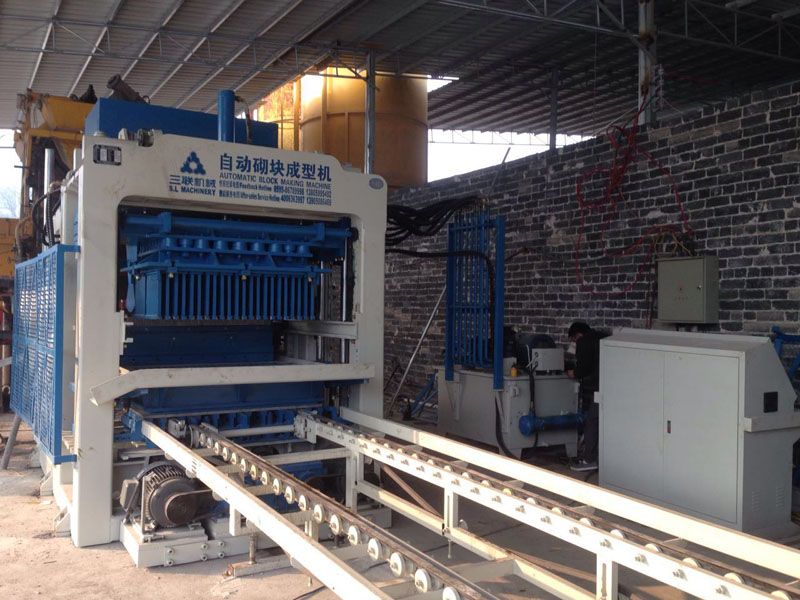 Proyek mesin pembuat batu bata di Kota Ordos Cina, Asia